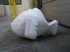 3Dfish 3D fisch in styrofoam