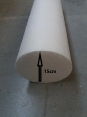cylindre en polystyrène Ø15cm