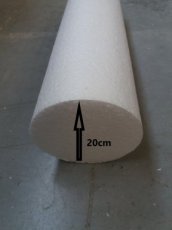 Styropor cylinder Ø20cm