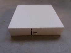 Styropor sheets , 2cm high