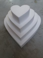 Hartvormige taartdummies