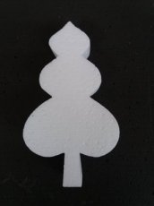 Tree in polystyrene , thickness 3cm