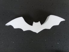 Bat2 /3cm Chauve souris en polystyrène,  épaisseur 3cm