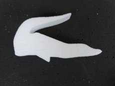 Crocodile in polystyrene , thickness 5cm