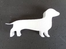 Dog in polystyrene ,thickness 5cm