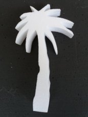 Palmier en polystyrène,  épaisseur 5cm